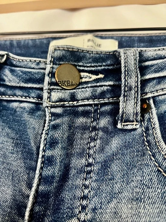 BKE Women's Billie slim fit high rise super flare jeans 28x35.5 - Picture 4 of 14